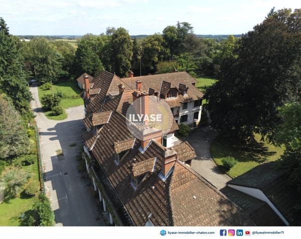 Chalon-sur-Saône (71100) Propriété 1200 m² | 13 000 m² de terrain