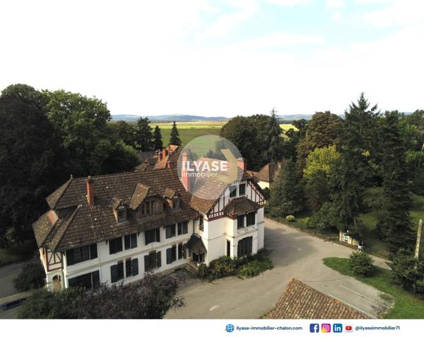 Chalon-sur-Saône (71100) Propriété 1200 m² | 13 000 m² de terrain