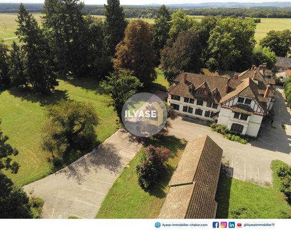 Chalon-sur-Saône (71100) Propriété 1200 m² | 13 000 m² de terrain
