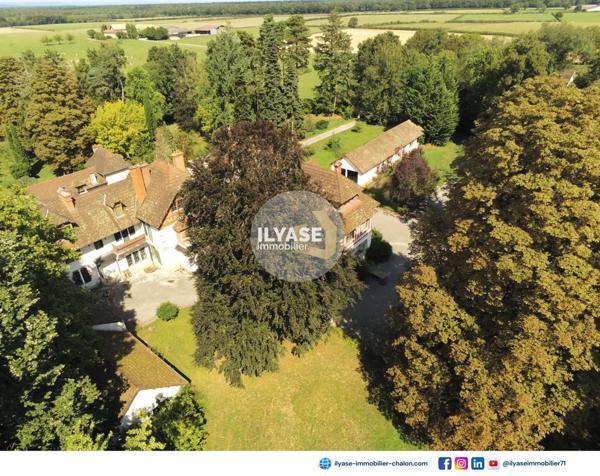 Chalon-sur-Saône (71100) Propriété 1200 m² | 13 000 m² de terrain