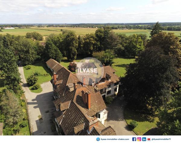 Chalon-sur-Saône (71100) Propriété 1200 m² | 13 000 m² de terrain
