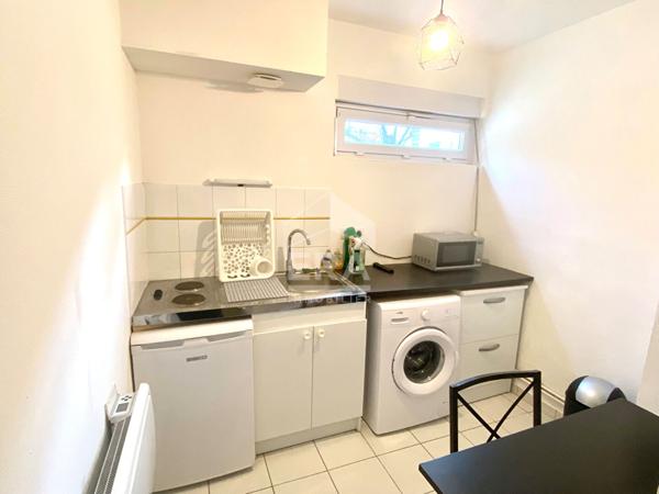 Secteur Laon / Luton appartement type 1 vendu meublé et loué