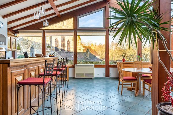 Maison de caractère de plain pied avec vue imprenable