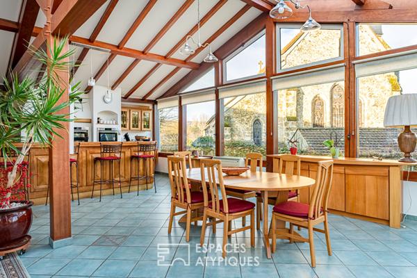 Maison de caractère de plain pied avec vue imprenable