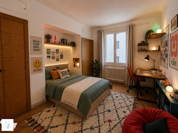 Annecy Triangle d'Or - Appartement T4 de charme avec balcons