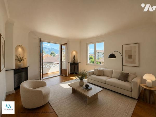 Annecy Triangle d'Or - Appartement T4 de charme avec balcons