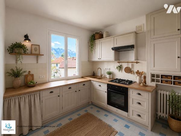 Annecy Triangle d'Or - Appartement T4 de charme avec balcons
