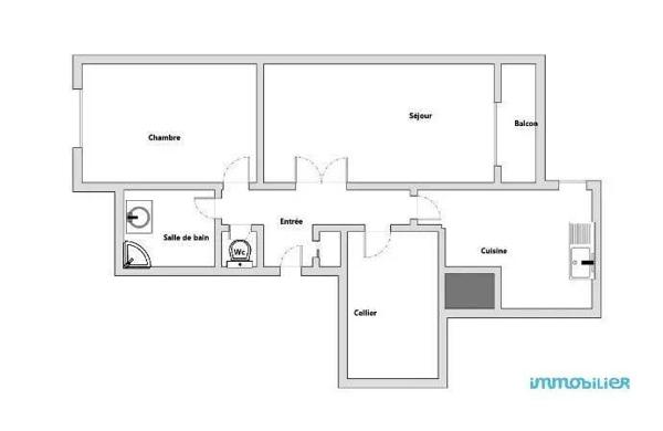 APPARTEMENT ETAGE ELEVE - LUMINEUX - BALCON - DPE D