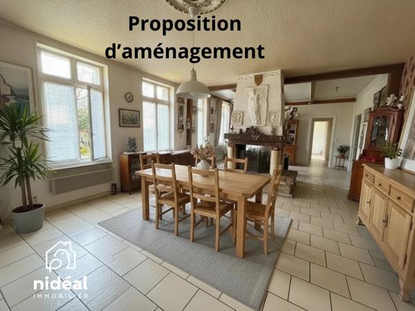 Maison ancienne à vendre, 6 pièces - Saint-Pierre-du-Vauvray 27430