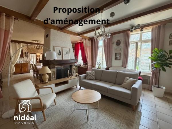 Maison ancienne à vendre, 6 pièces - Saint-Pierre-du-Vauvray 27430