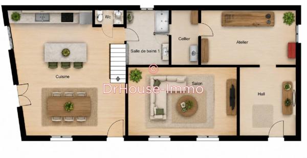 Maison à vendre 9 pièces de 209 m²