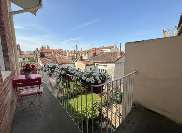 Appartement Toulouse 2 pièces avec balcon