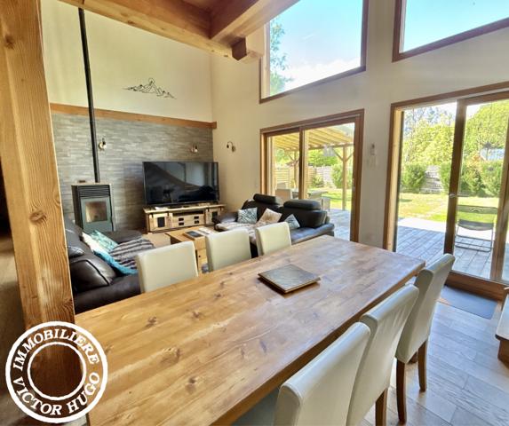 Chalet d’exception 5 pièces – 130 m² – Spa extérieur – Vénosc / Les Deux Alpes