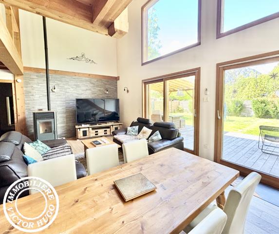Chalet d’exception 5 pièces – 130 m² – Spa extérieur – Vénosc / Les Deux Alpes