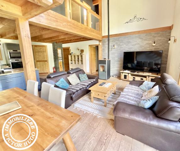 Chalet d’exception 5 pièces – 130 m² – Spa extérieur – Vénosc / Les Deux Alpes