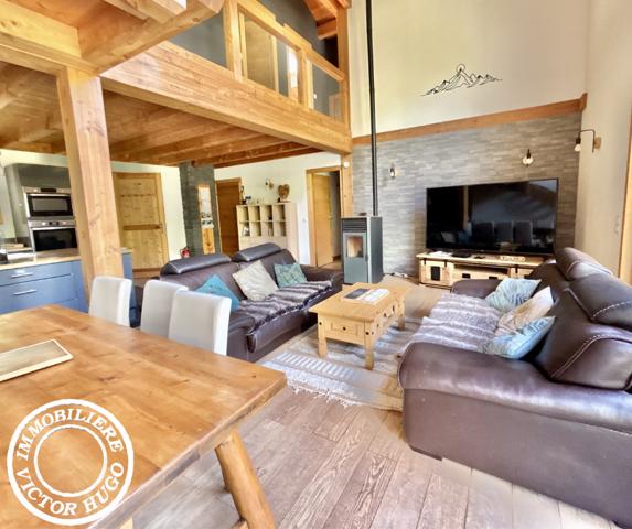 Chalet d’exception 5 pièces – 130 m² – Spa extérieur – Vénosc / Les Deux Alpes