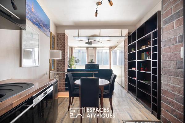 Appartement esprit loft à Vincennes