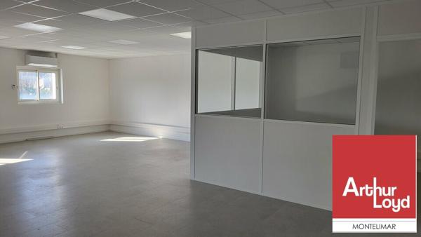 MONTELIMAR - ZONE DU MEYROL - A LOUER PLATEAU DE BUREAUX DE 118 M2 DIVISIBLE