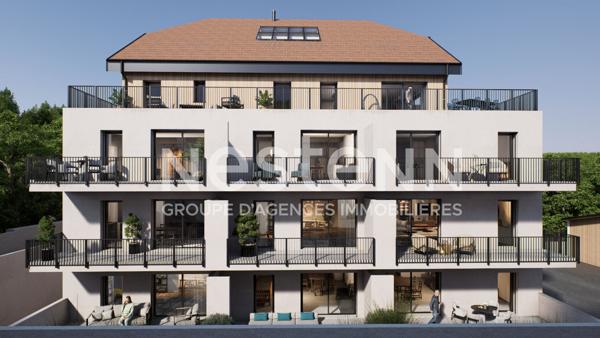 A DEUX PAS DU CENTRE-VILLE AU CALME - Appartement d'exception 3 pièces à Pontarlier - Haut Standing avec Terrasse + Jardin !