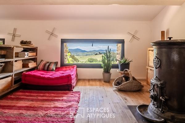 Sublime bergerie écologique rénovée avec vue sur le Canigou