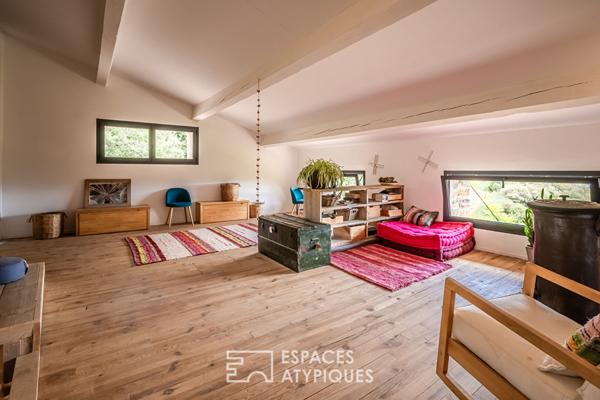 Sublime bergerie écologique rénovée avec vue sur le Canigou