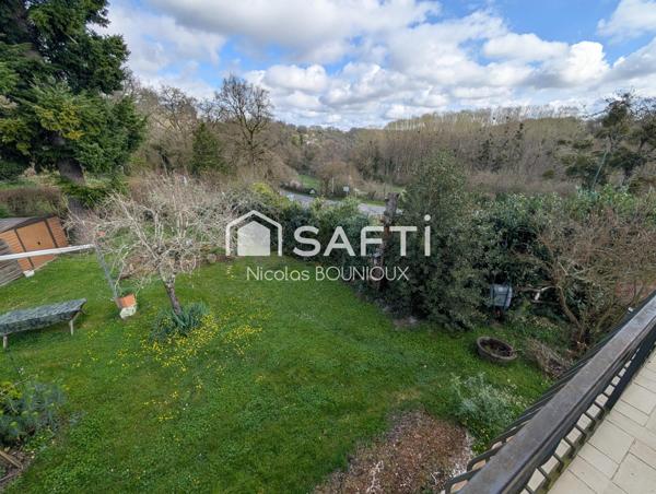 Maison familiale avec vue panoramique – Véranda – Jardin arboré – Garage