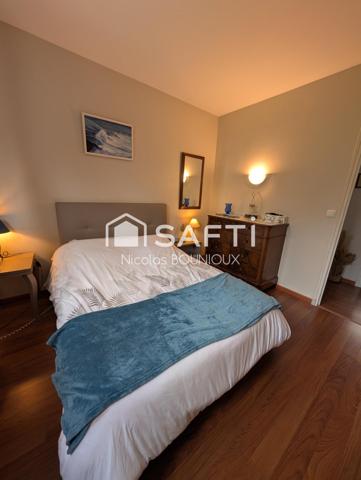 Maison familiale avec vue panoramique – Véranda – Jardin arboré – Garage