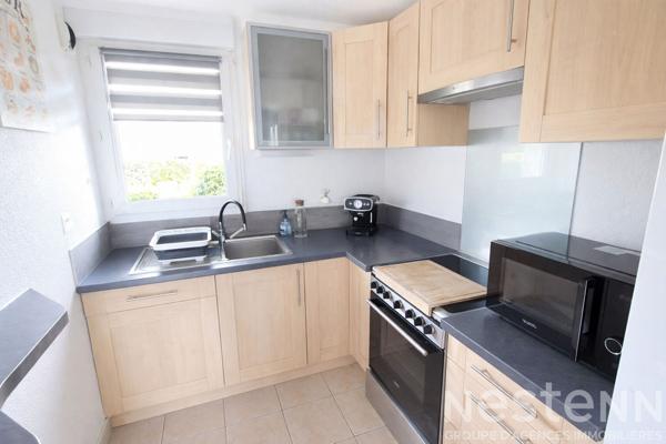 Appartement T2 de 43 m² avec jardin, cave et parking à Auray