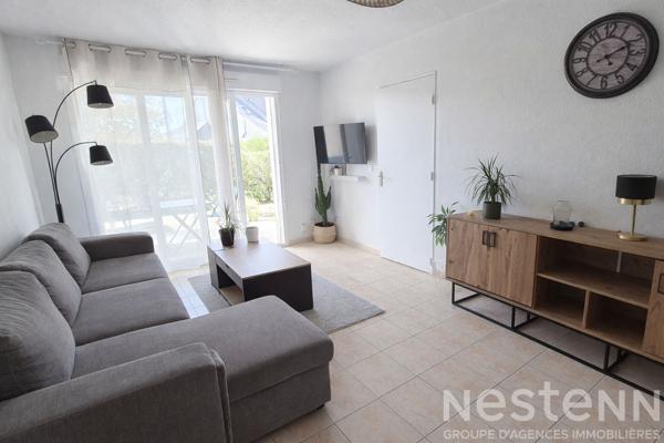 Appartement T2 de 43 m² avec jardin, cave et parking à Auray