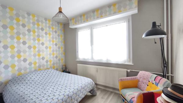 Magnifique appartement 4 pièces avec ses trois chambres et son garage totalement rénové!