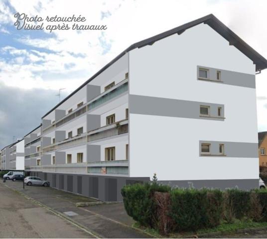 Magnifique appartement 4 pièces avec ses trois chambres et son garage totalement rénové!