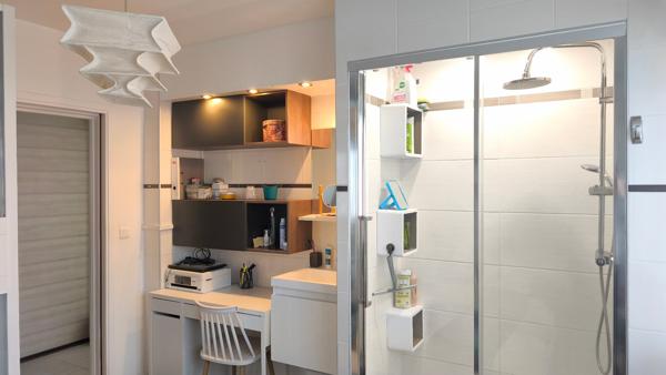 Magnifique appartement 4 pièces avec ses trois chambres et son garage totalement rénové!