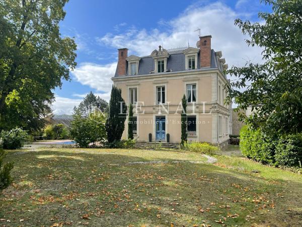 MAGNIFIQUE MAISON DE MAITRE ENTRE CENTRE-VILLE ET CAMPAGNE