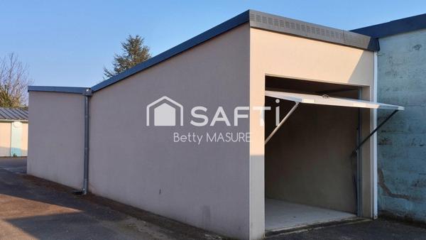 Garage spacieux et sécurisé : l’opportunité rare pour stationner ou investir
