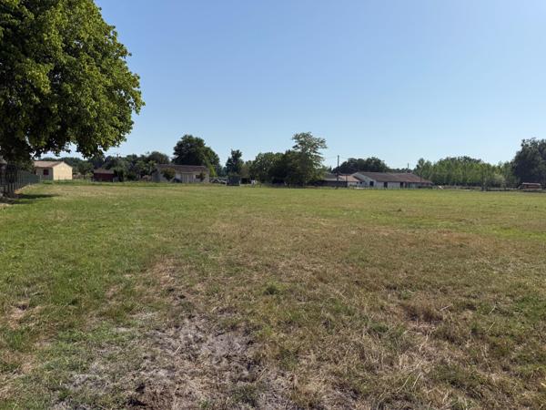 Grand terrain à bâtir