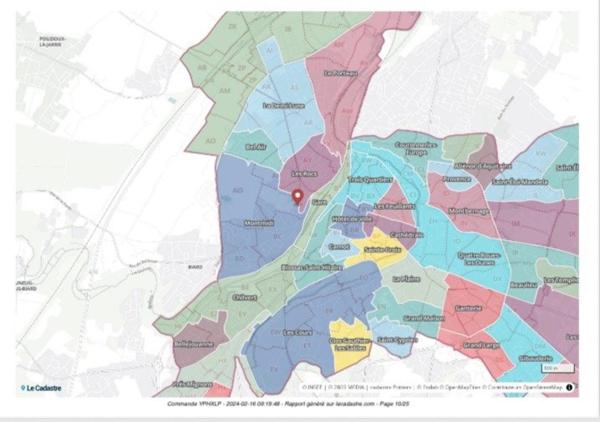 Terrain constructible hors lotissement