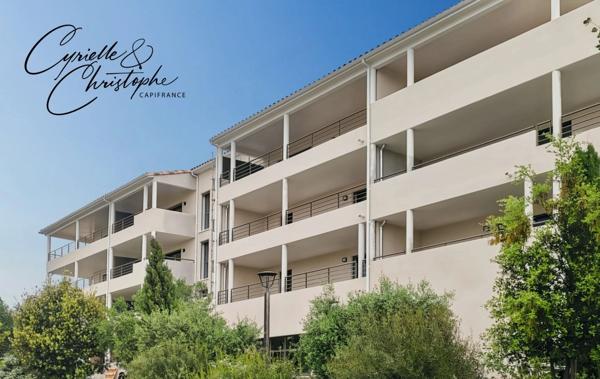 Dpt Hérault (34), à louer à SAINT ANDRE DE SANGONIS, appartement exceptionnel T2 51m² avec grande terrasse au dernier étage d'une résidence neuve