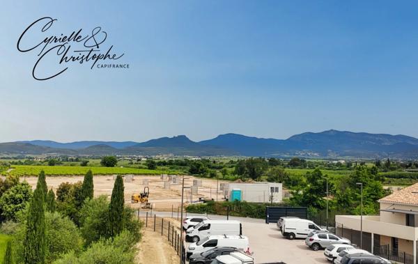 Dpt Hérault (34), à louer à SAINT ANDRE DE SANGONIS, appartement exceptionnel T2 51m² avec grande terrasse au dernier étage d'une résidence neuve