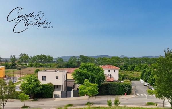 Dpt Hérault (34), à louer à SAINT ANDRE DE SANGONIS, appartement exceptionnel T2 51m² avec grande terrasse au dernier étage d'une résidence neuve