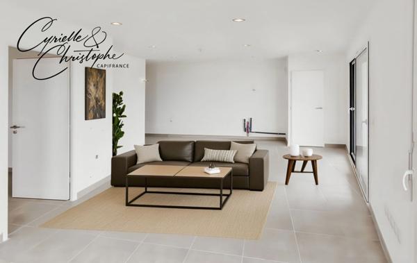 Dpt Hérault (34), à louer à SAINT ANDRE DE SANGONIS, appartement exceptionnel T2 51m² avec grande terrasse au dernier étage d'une résidence neuve