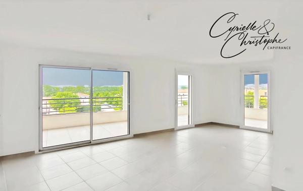Dpt Hérault (34), à louer à SAINT ANDRE DE SANGONIS, appartement exceptionnel T2 51m² avec grande terrasse au dernier étage d'une résidence neuve