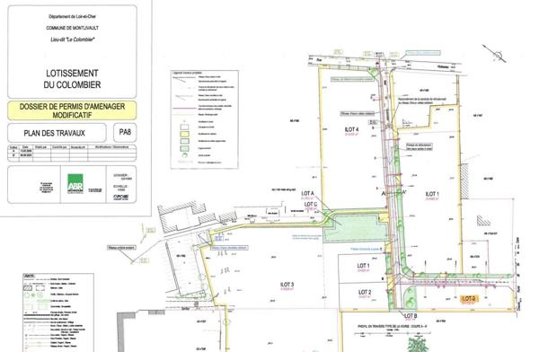 MONTLIVAULT - Projet Clé en Main : Terrain + Permis pour 4 Maisons