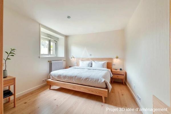 Appartement T3 renové de 48,61 m2 situé au RDC, proche des commerces, transports, lycée Notre Dame du Marais à Fougéres