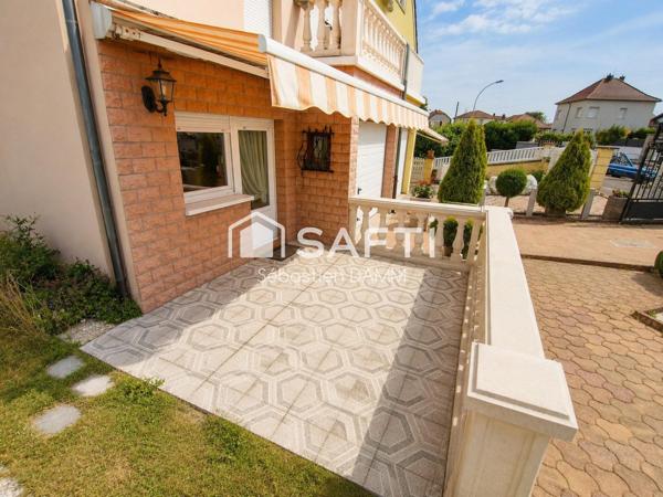 WITTENHEIM – Maison 5 pièces 100 m² | 4 chambres | Garage | Terrasse | Balcon | Jardin