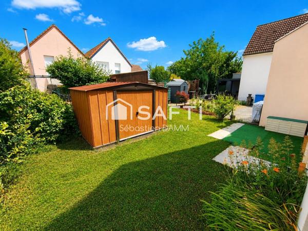 WITTENHEIM – Maison 5 pièces 100 m² | 4 chambres | Garage | Terrasse | Balcon | Jardin