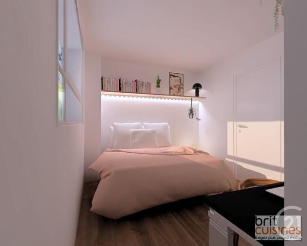 Appartement T1 à vendre  1 pièce - 34,50 m2 BREST - 29