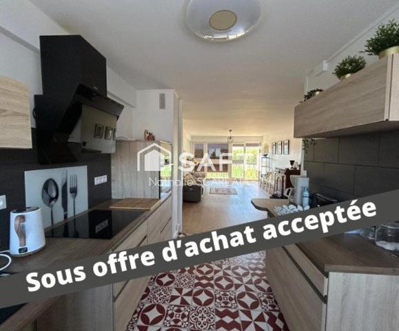 Appartement de 72 m² avec 2 chambres, balcon et garage