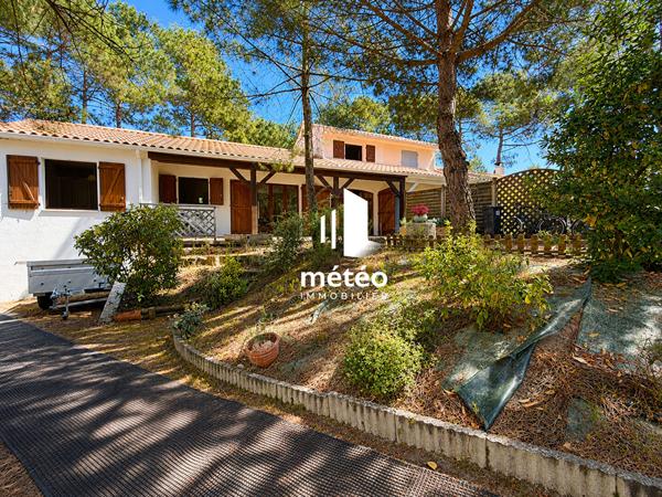 Maison à vendre – sous les pins à deux pas de la plage