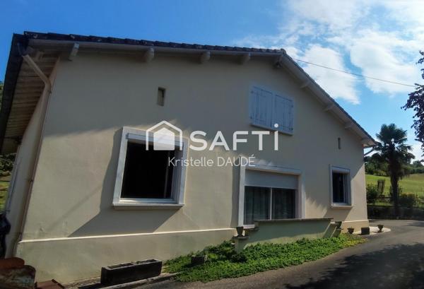 Maison 150 m² habitables + combles aménageables de 88 m² + hangar de 330 m²