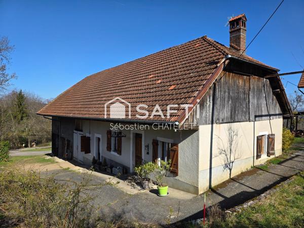 Corps de ferme à rénover, beau potentiel à Trévignin